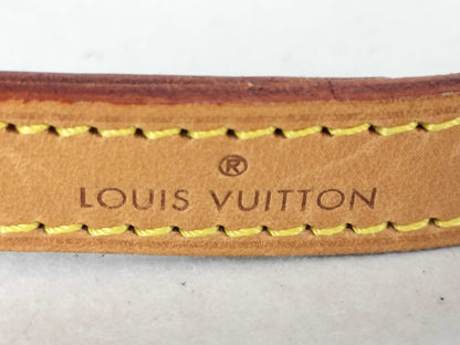 LOUIS VUITTON Adjustable Shoulder Strap in Natural Leather