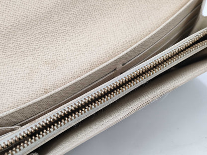 LOUIS VUITTON Damier Azur Wallet