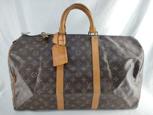 LOUIS VUITTON Monogram Brand Bag Boston Bag Louis Vuitton Boston Bag