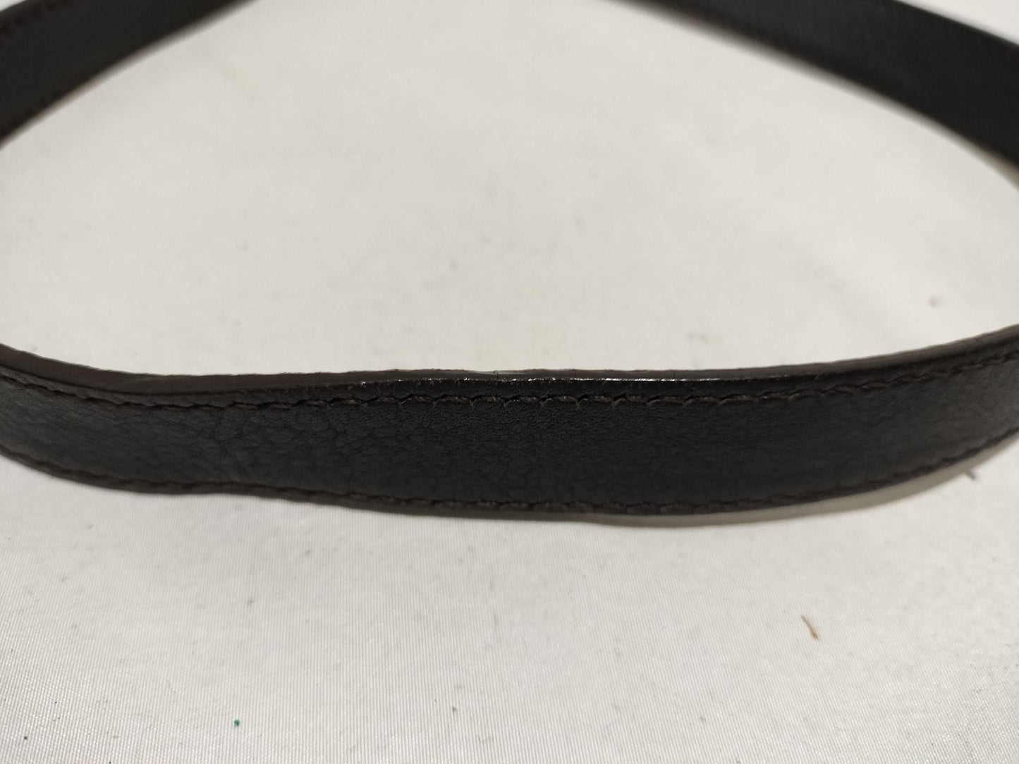 GUCCI 223666 Guccissima Shoulder Bag Flap Leather Black Shoulder Bag