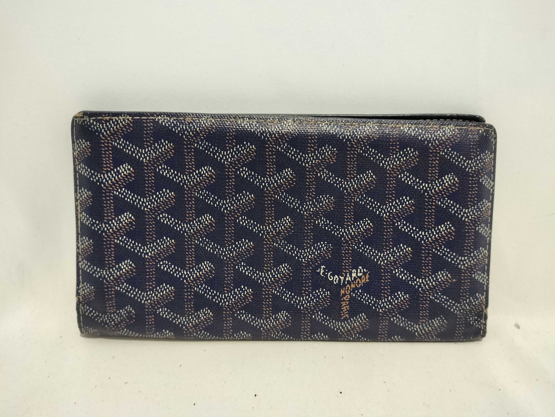 GOYARD Richelieu Long Wallet Navy