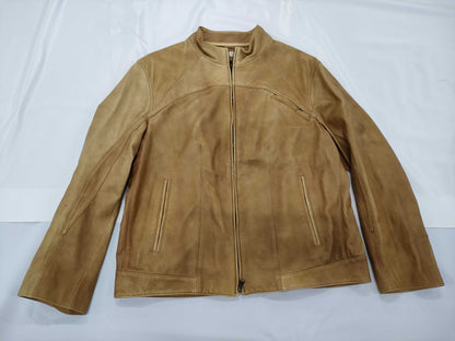 Brunello Cucinelli Leather Jacket XL Jacket