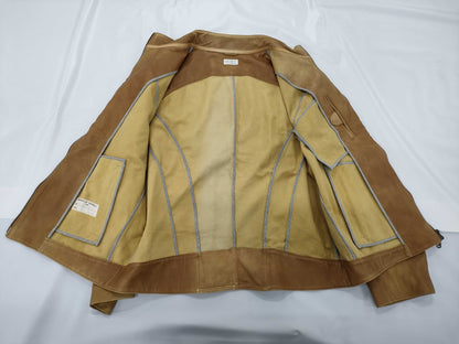 Brunello Cucinelli Leather Jacket XL Jacket