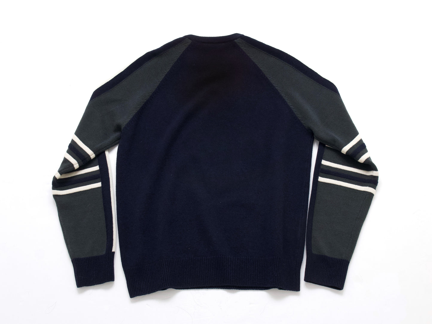 HERMES Men's Recent Wool Cashmere Designer Knit Tops, Size L