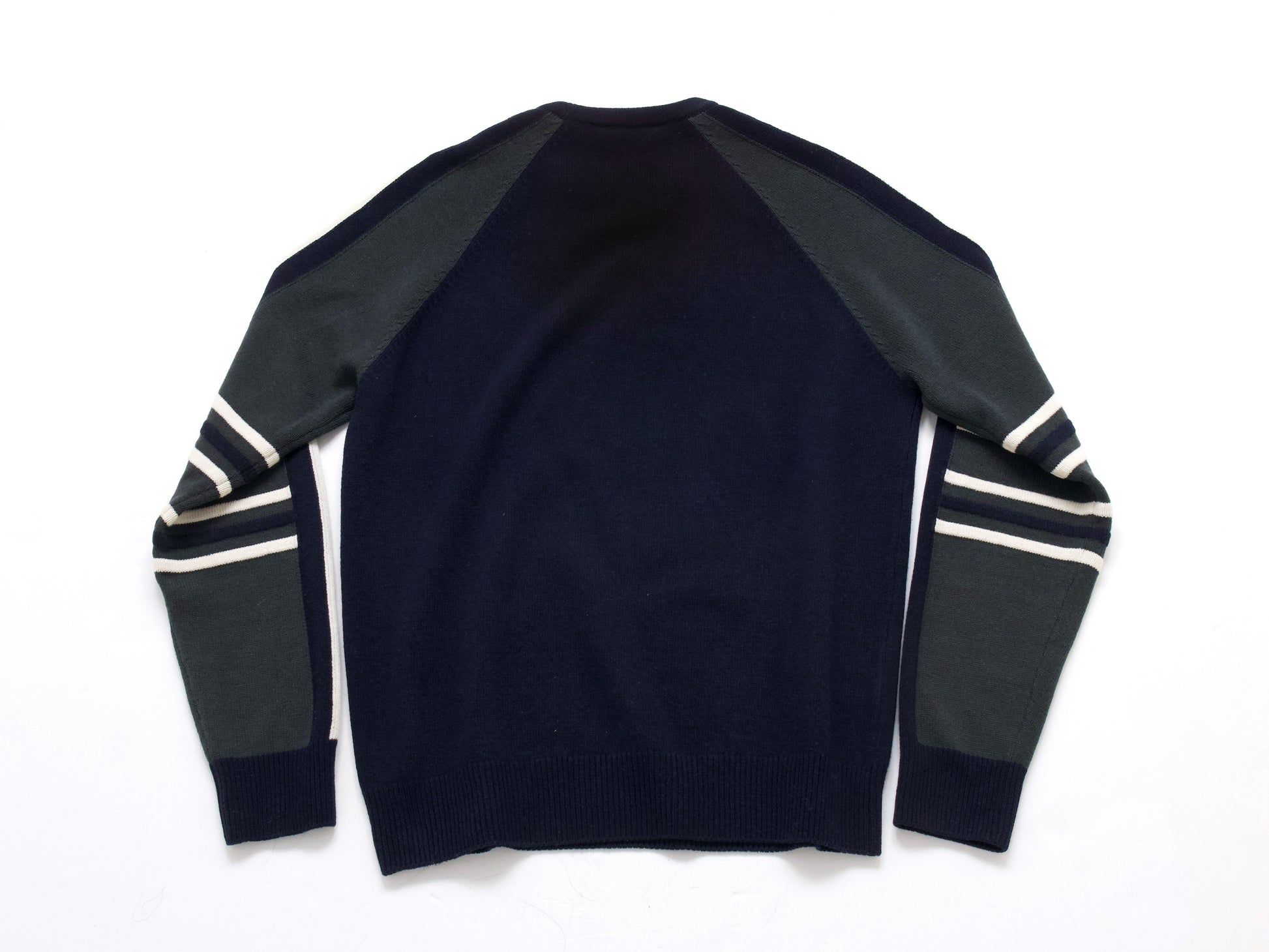 HERMES Men's Recent Wool Cashmere Designer Knit Tops, Size L