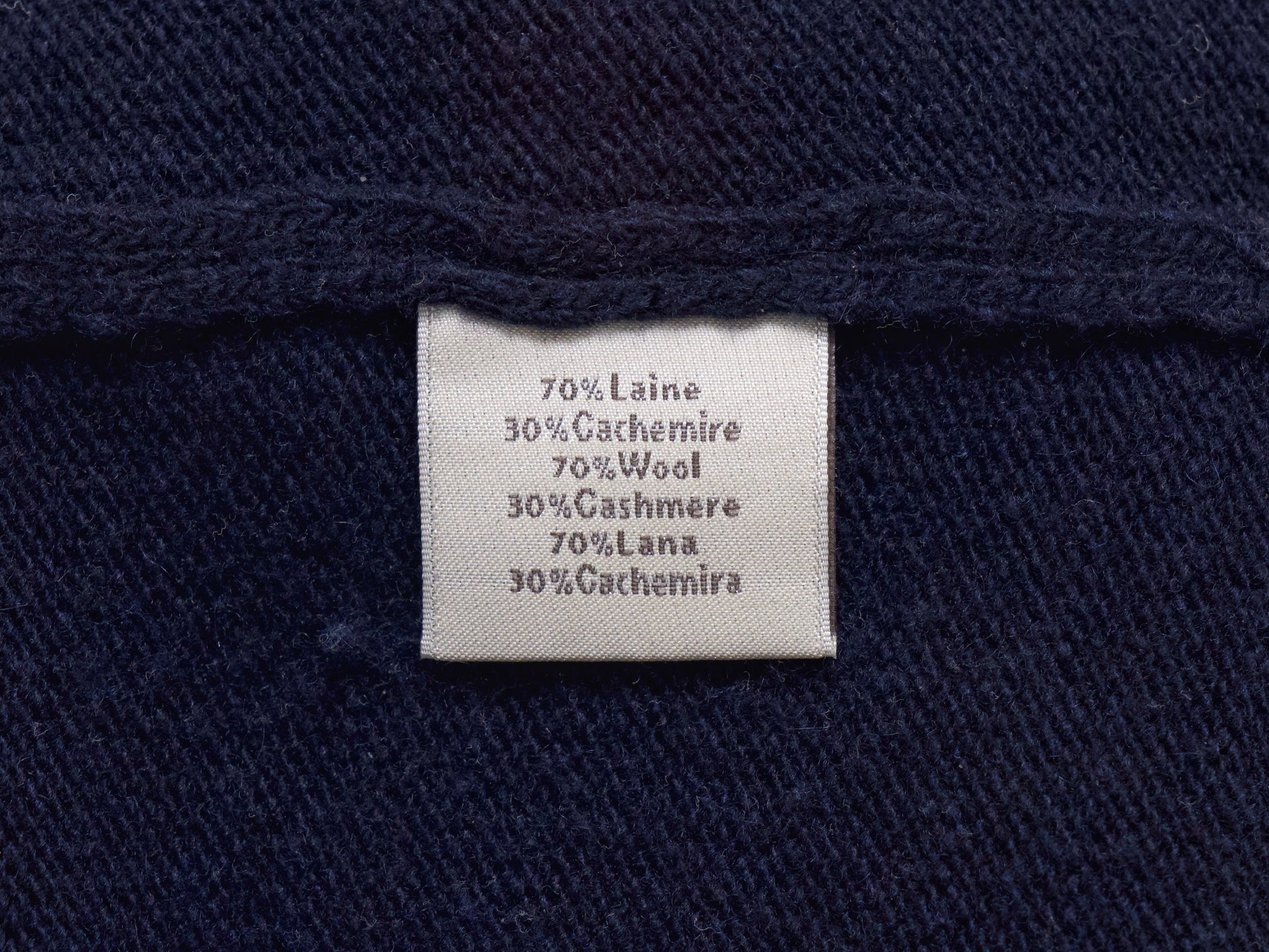 HERMES Men's Recent Wool Cashmere Designer Knit Tops, Size L