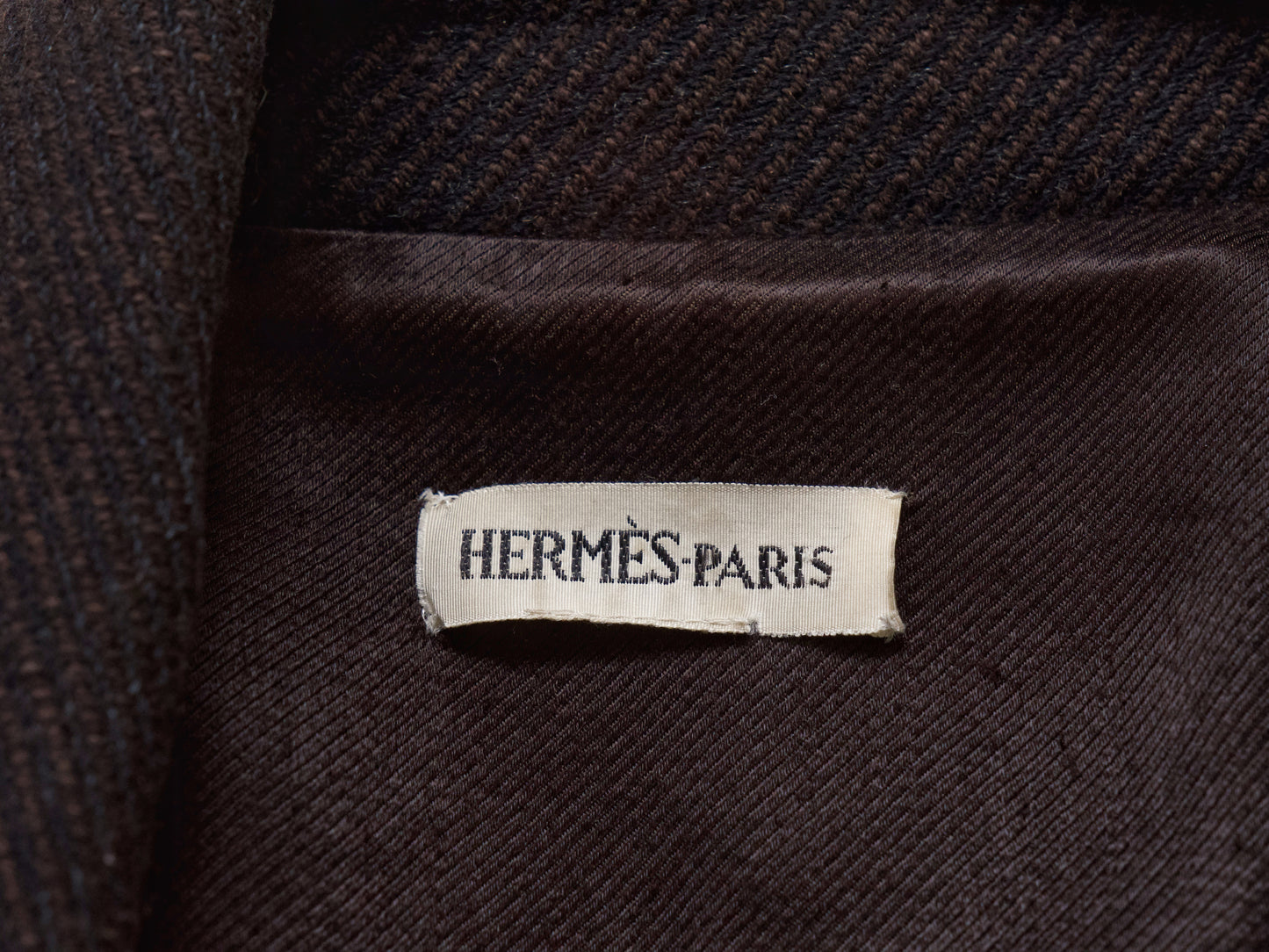 HERMES 1999 Margiela Wool Cashmere Oversized Coat #42 Uni Coat
