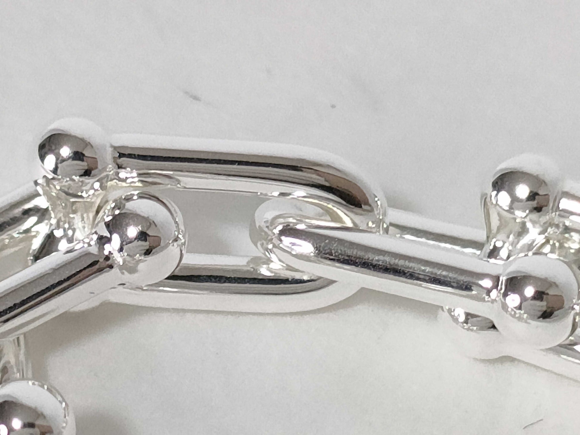 Tiffany & Co. Tiffany HardWear Small Link Necklace, Ag925, 41.8g