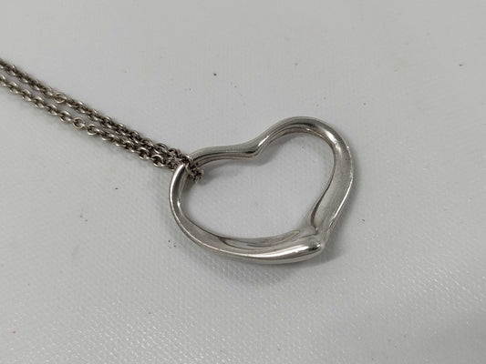 Tiffany & Co. Open Heart Necklace 925 Necklace