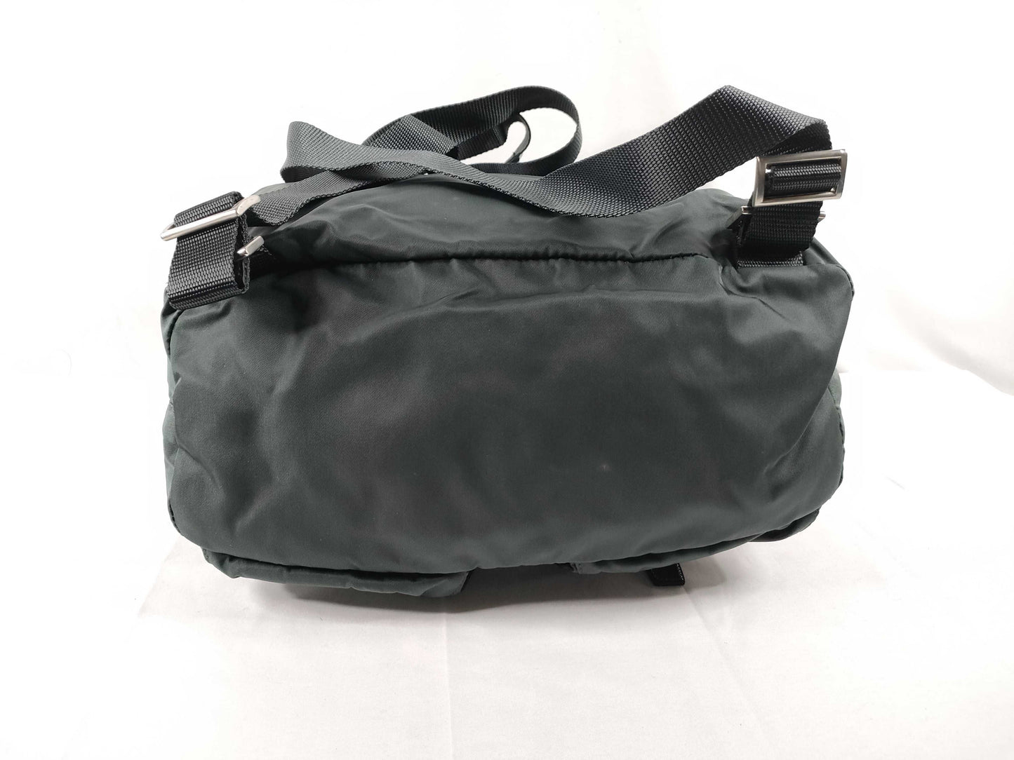 PRADA Nylon Prada Backpack Khaki