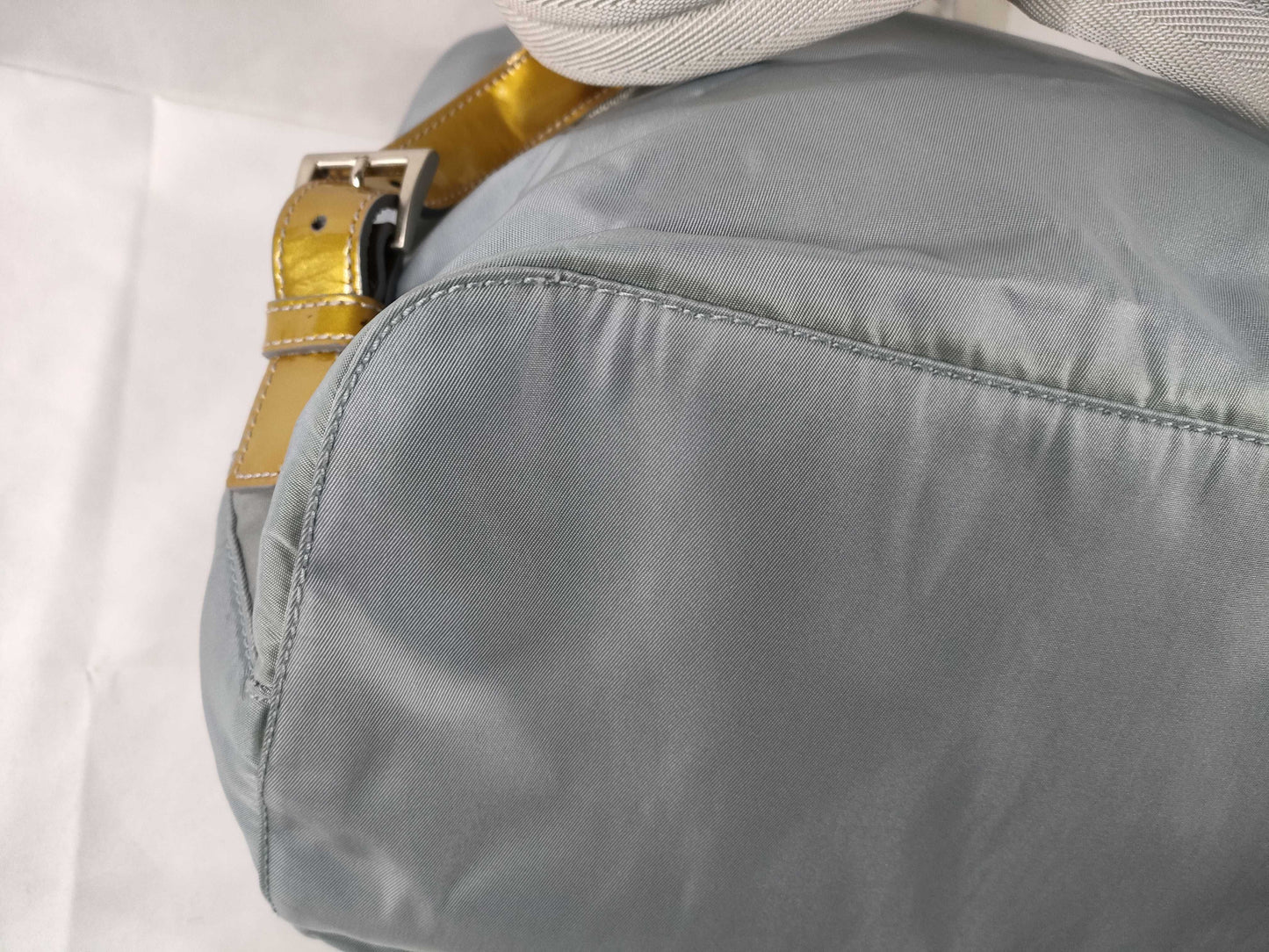 PRADA Nylon Prada Backpack Blue Backpack