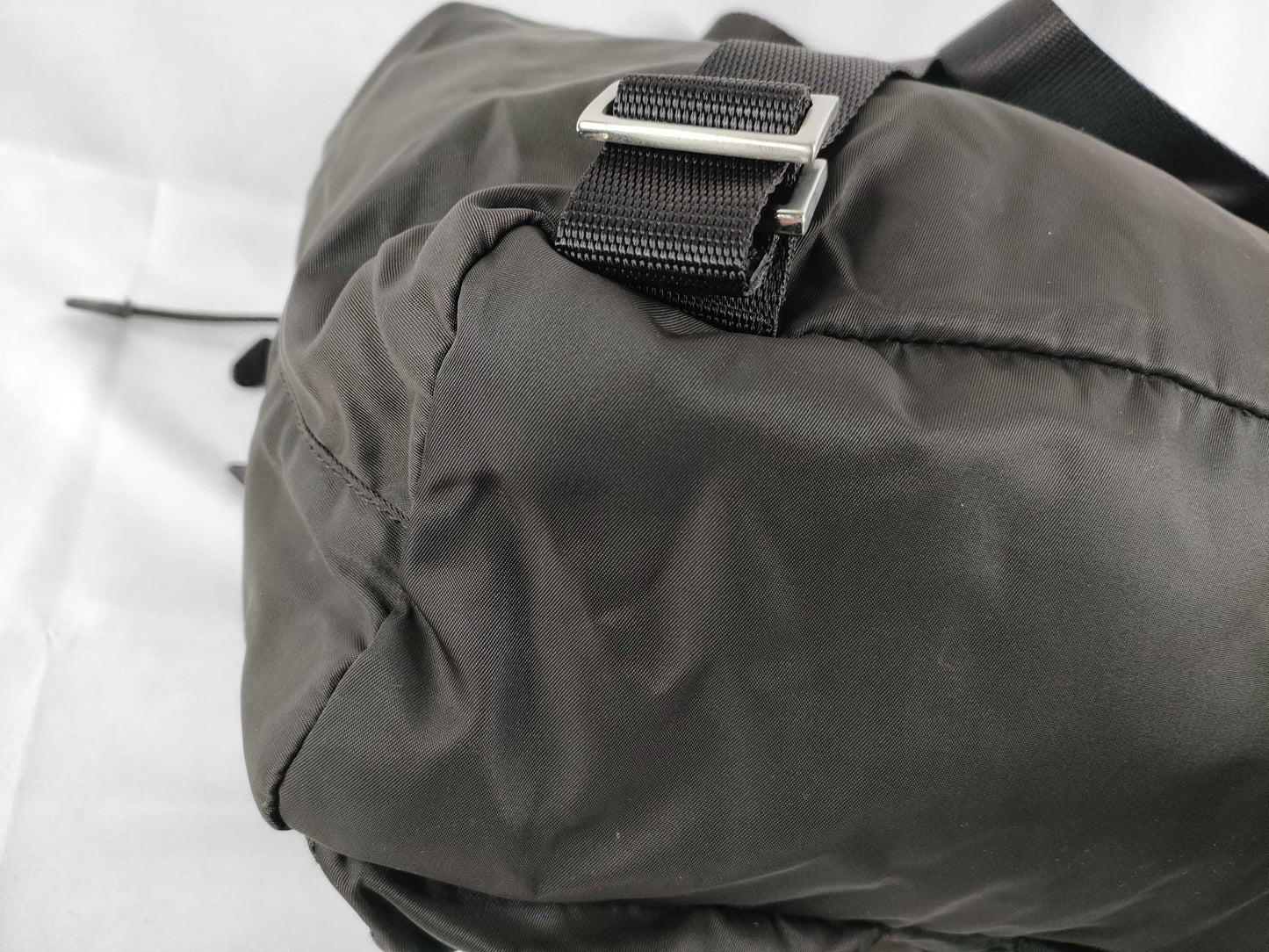 PRADA Nylon Prada Backpack Brown Backpack