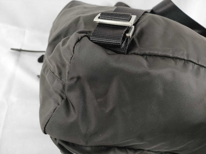 PRADA Nylon Prada Backpack Brown Backpack