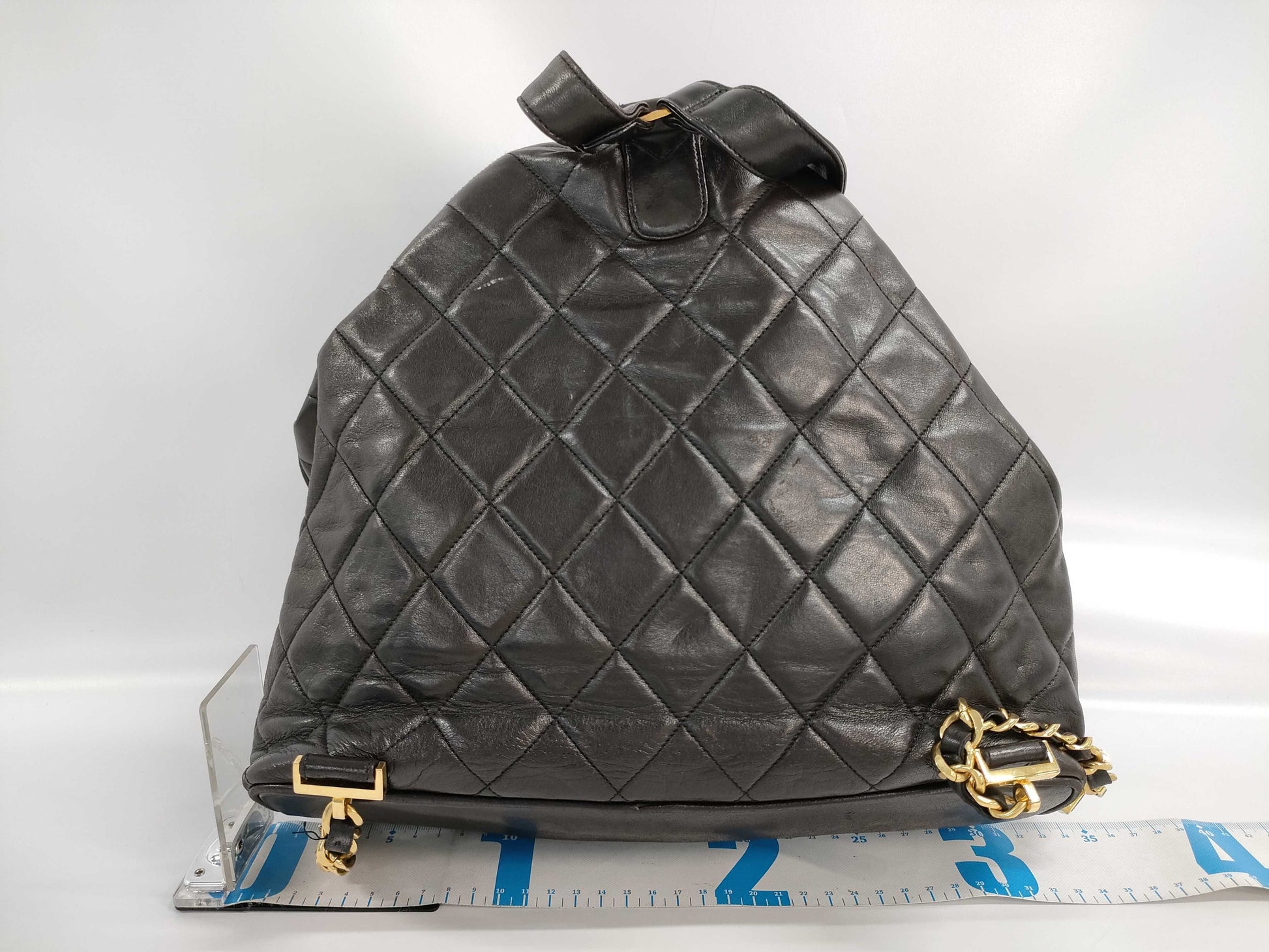 CHANEL Lamb Coco Mark Backpack