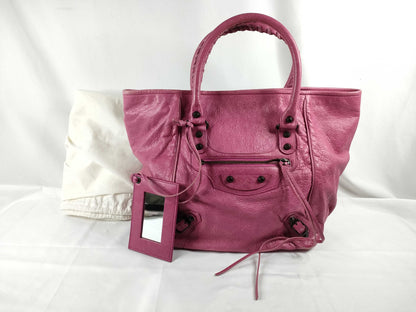BALENCIAGA Pink Tote Bag