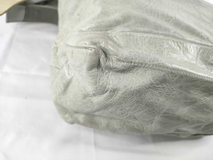 BALENCIAGA Gray Shoulder Bag
