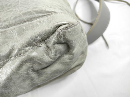 BALENCIAGA Gray Shoulder Bag