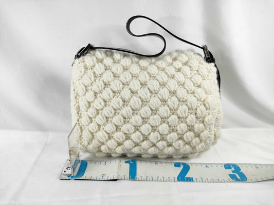 FENDI Mamma Knit Shoulder Bag