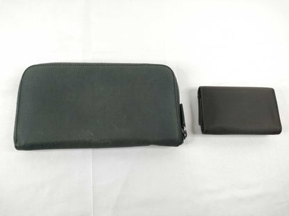 PRADA Nylon Prada Wallet and Key Case Set Wallet