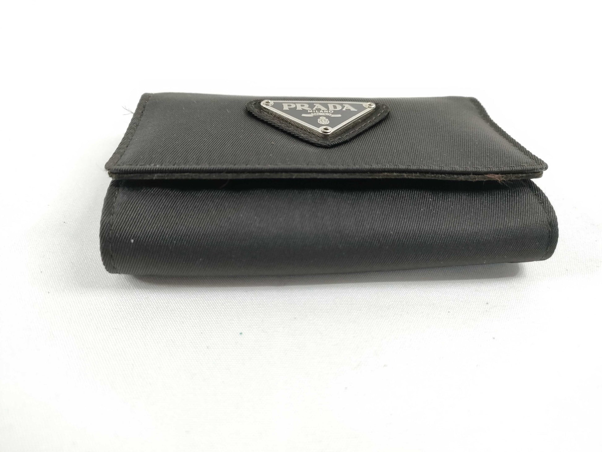 PRADA Nylon Prada Wallet and Key Case Set Wallet