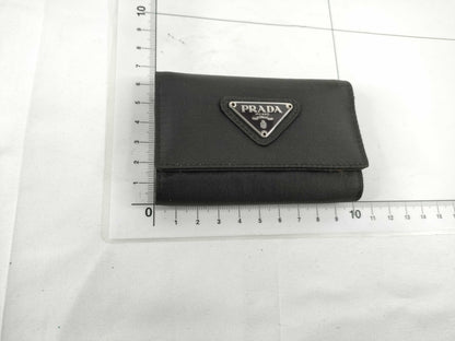 PRADA Nylon Prada Wallet and Key Case Set Wallet