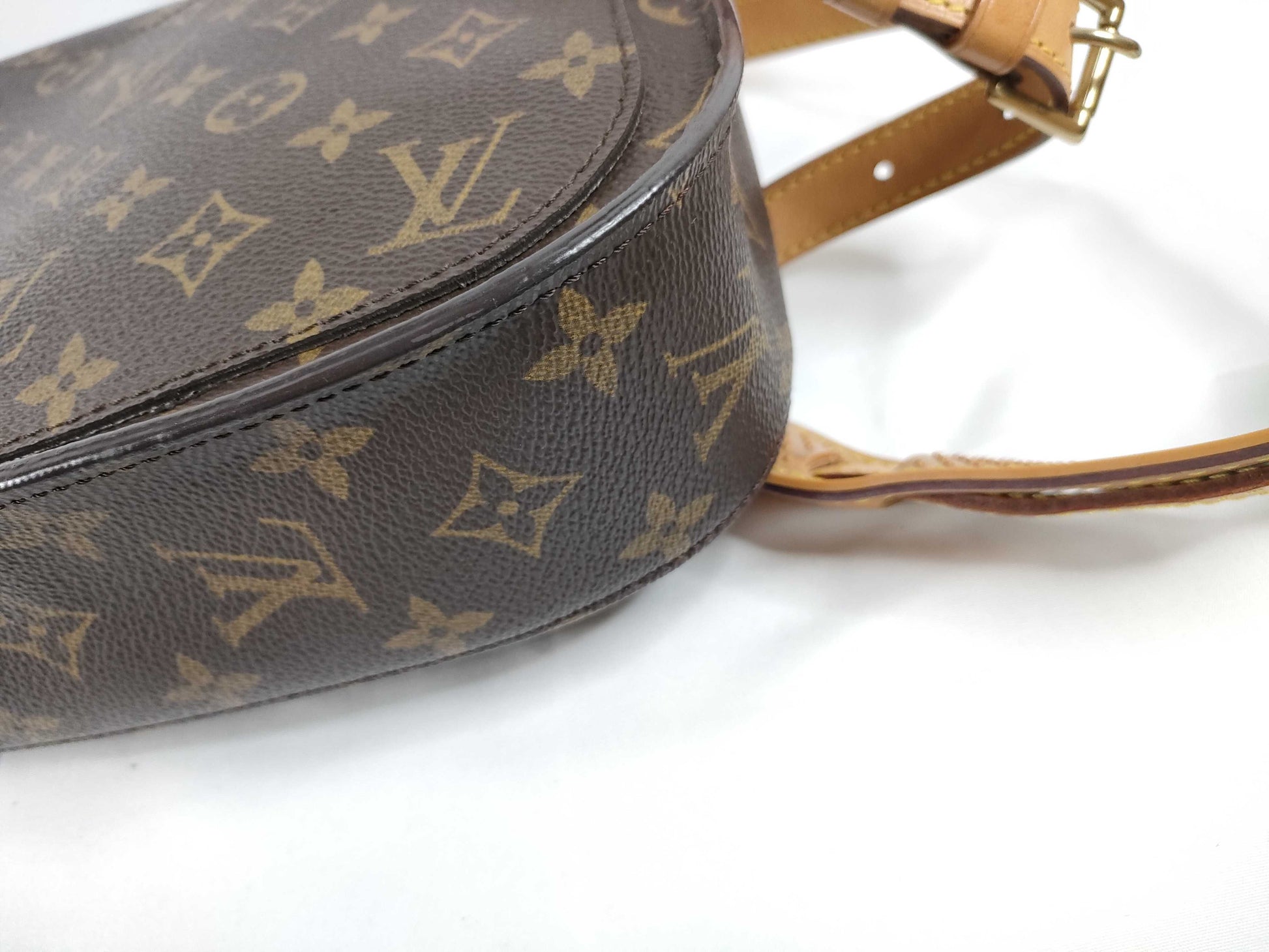 LOUIS VUITTON Monogram Saint-Cloud GM Shoulder Bag