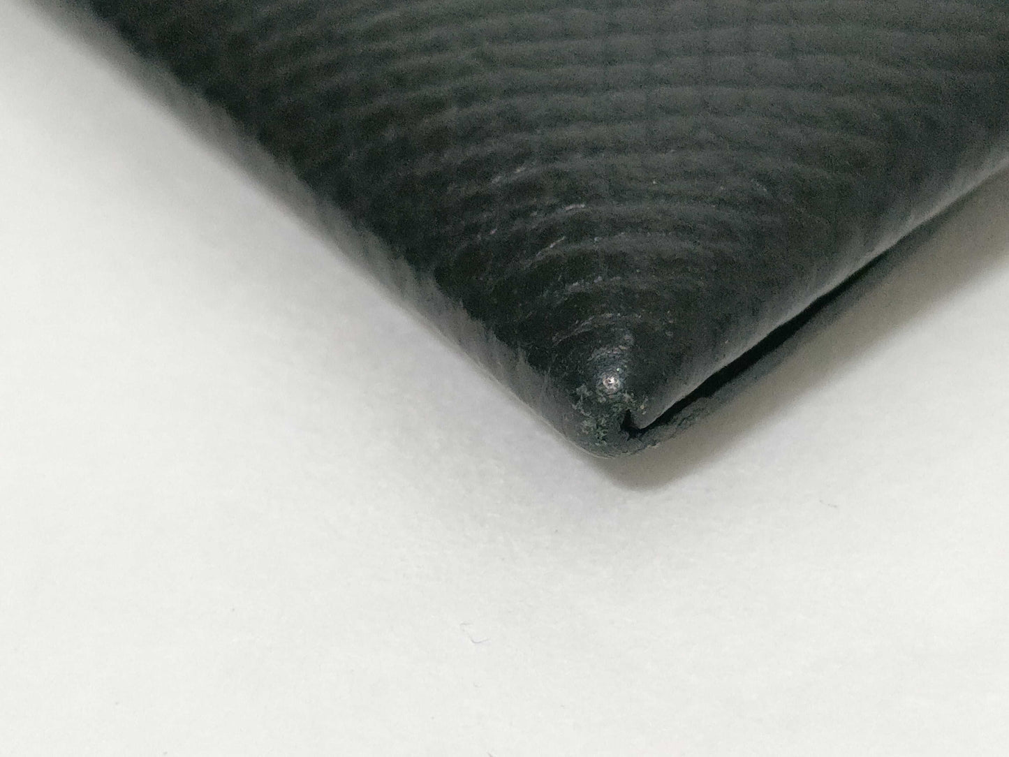 HERMES Bastia U Stamp Black Coin Case