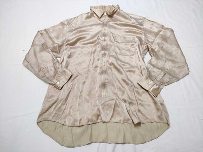 COMME des GARCONS SHIRT 90s-00s Comme des Garçons Shirt Rayon Acetate Zip Shirt