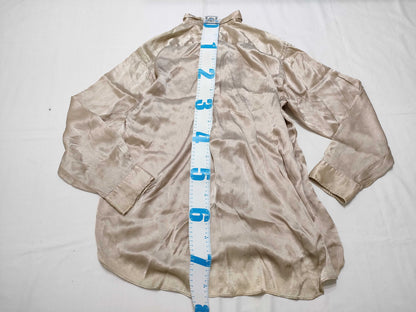 COMME des GARCONS SHIRT 90s-00s Comme des Garçons Shirt Rayon Acetate Zip Shirt