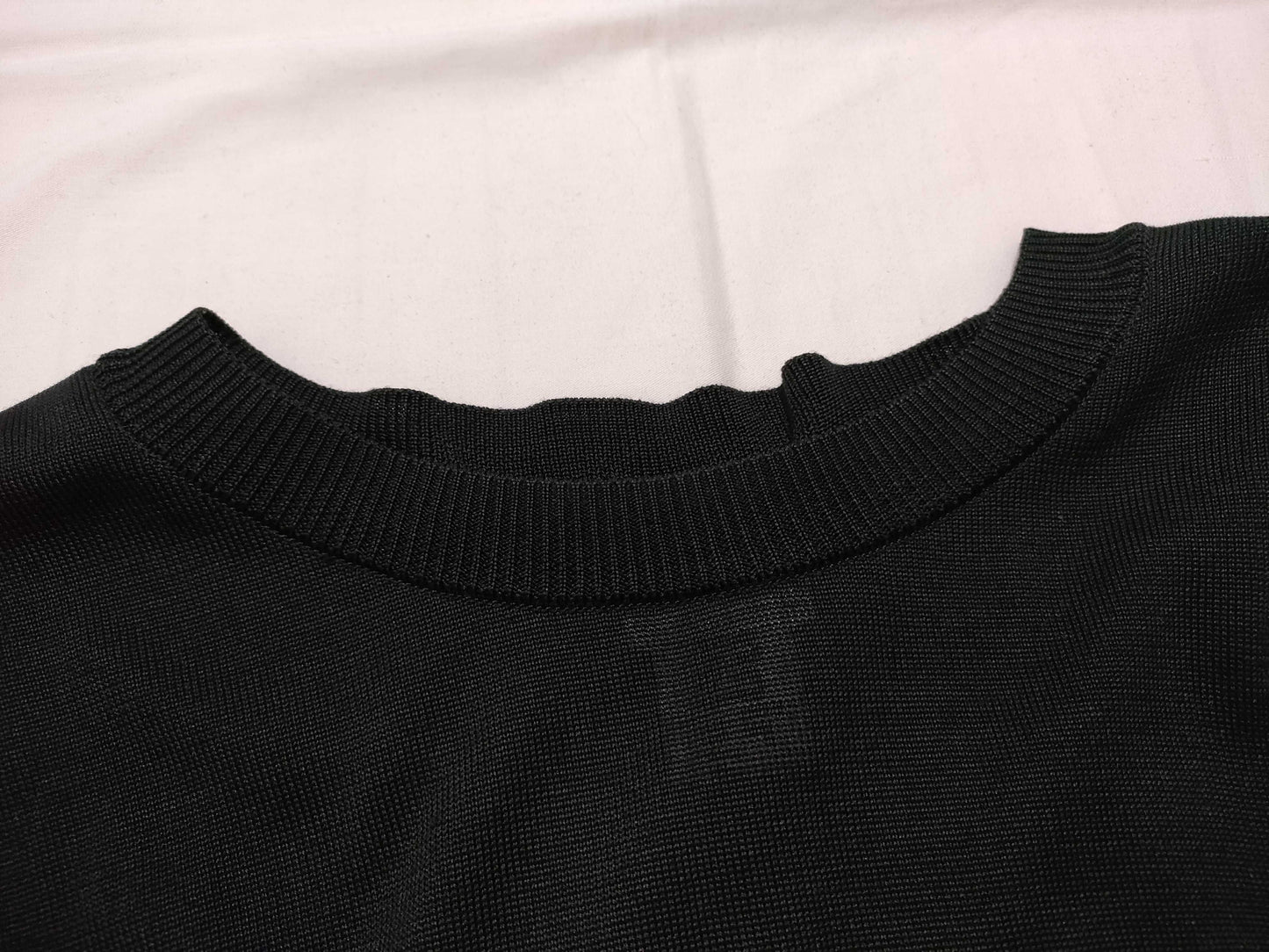 COMME des GARÇONS noir kei ninomiya COMME des GARÇONS 100% Silk Knit Top AD2020