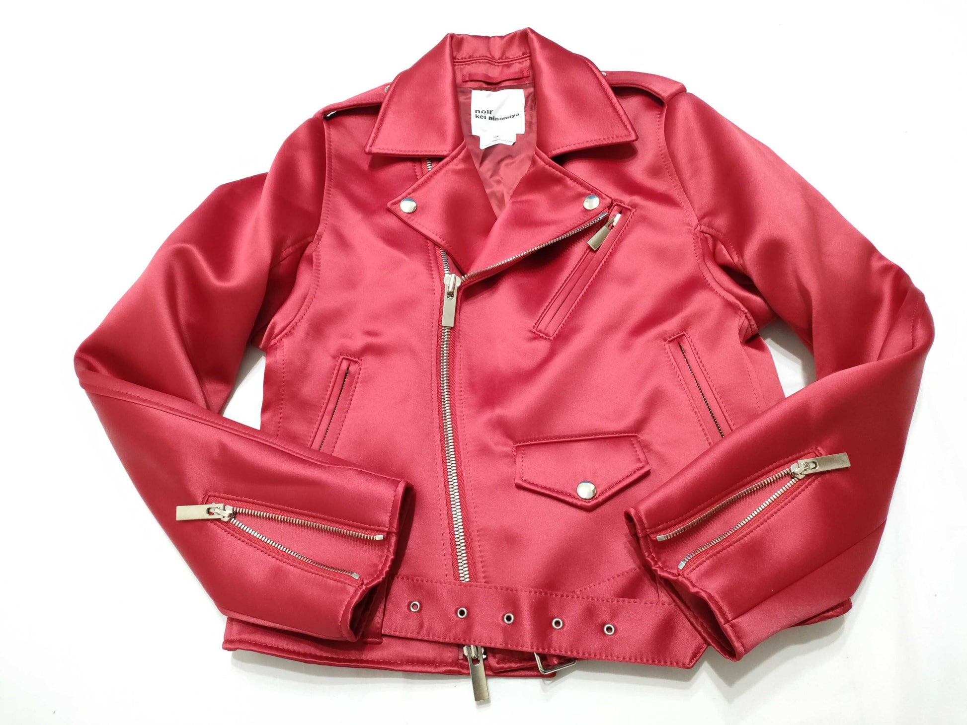 COMME des GARÇONS noir kei ninomiya rider's jacket, Comme des Garçons AD2020 jacket