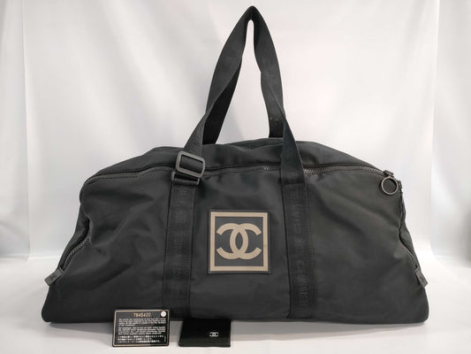 CHANEL Sport Line Boston Bag, Large Nylon Boston Bag