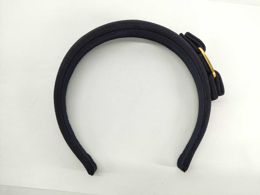 Salvatore Ferragamo Black Headband Hair Accessory