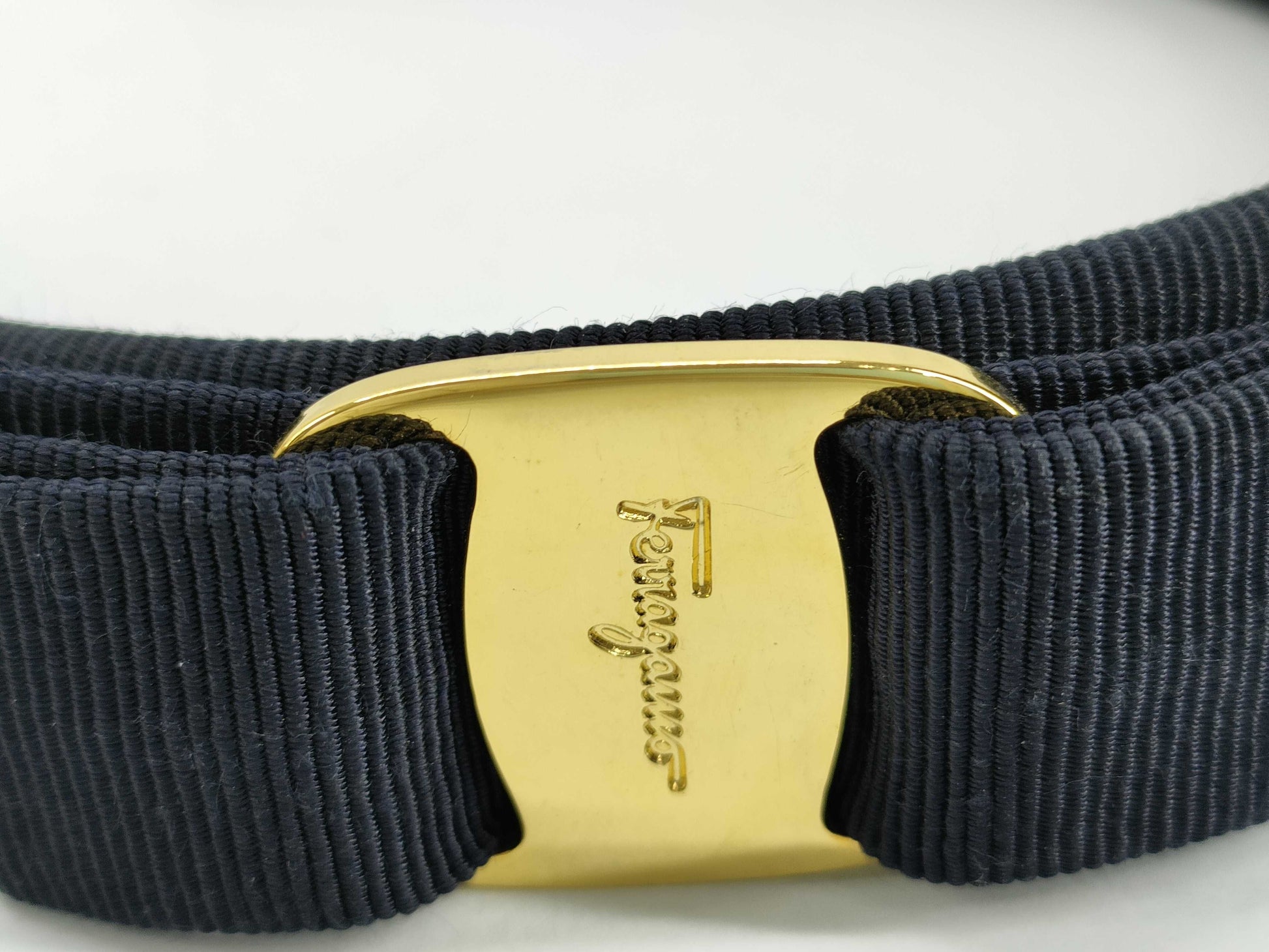 Salvatore Ferragamo Black Headband Hair Accessory