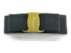 Salvatore Ferragamo Vara Ferragamo Barrette Black Hair Accessory