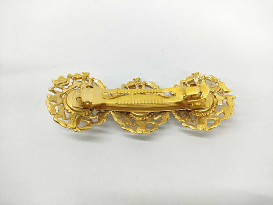Salvatore Ferragamo Pearl Barrette Hair Accessory