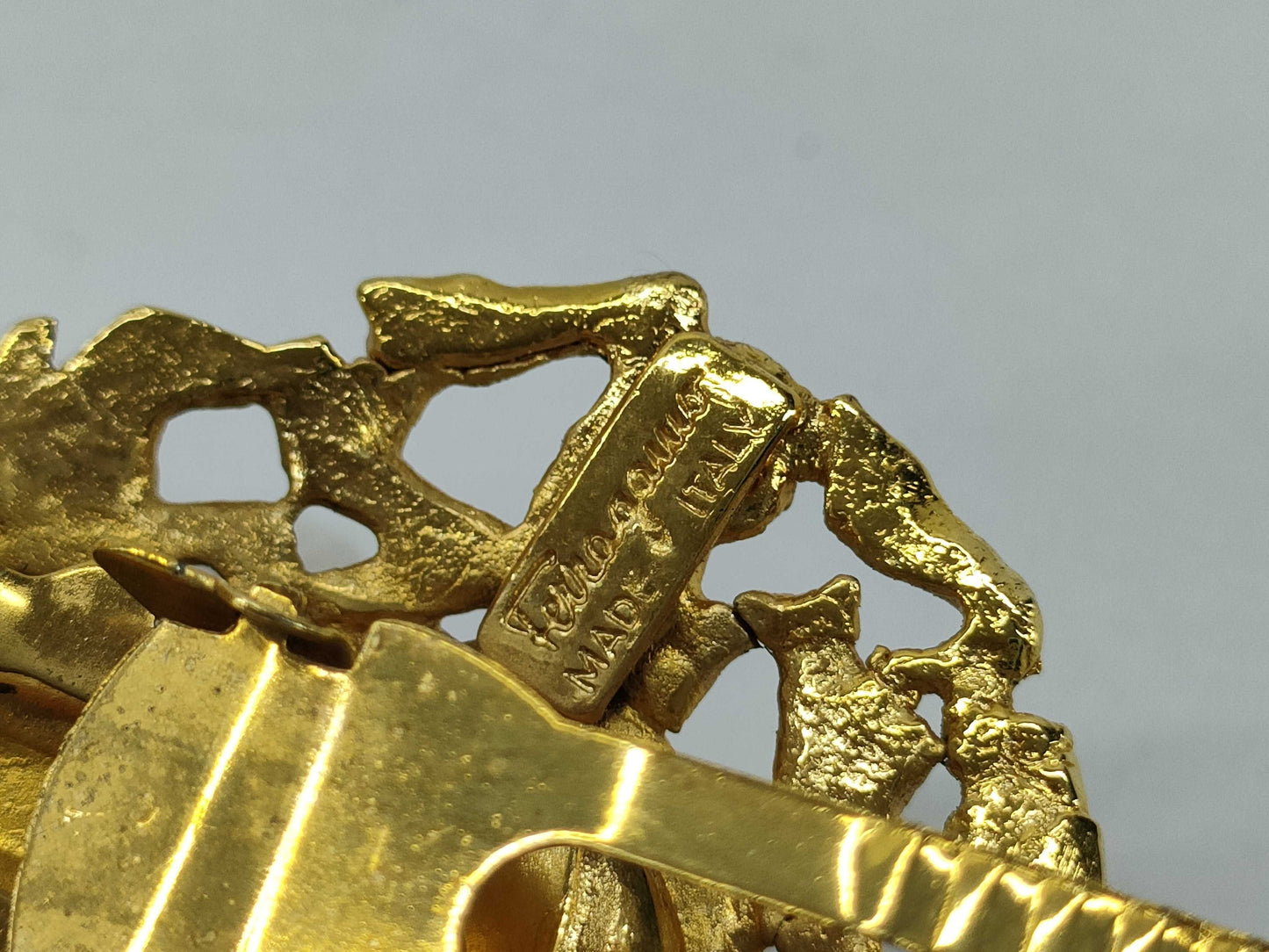 Salvatore Ferragamo Pearl Barrette Hair Accessory