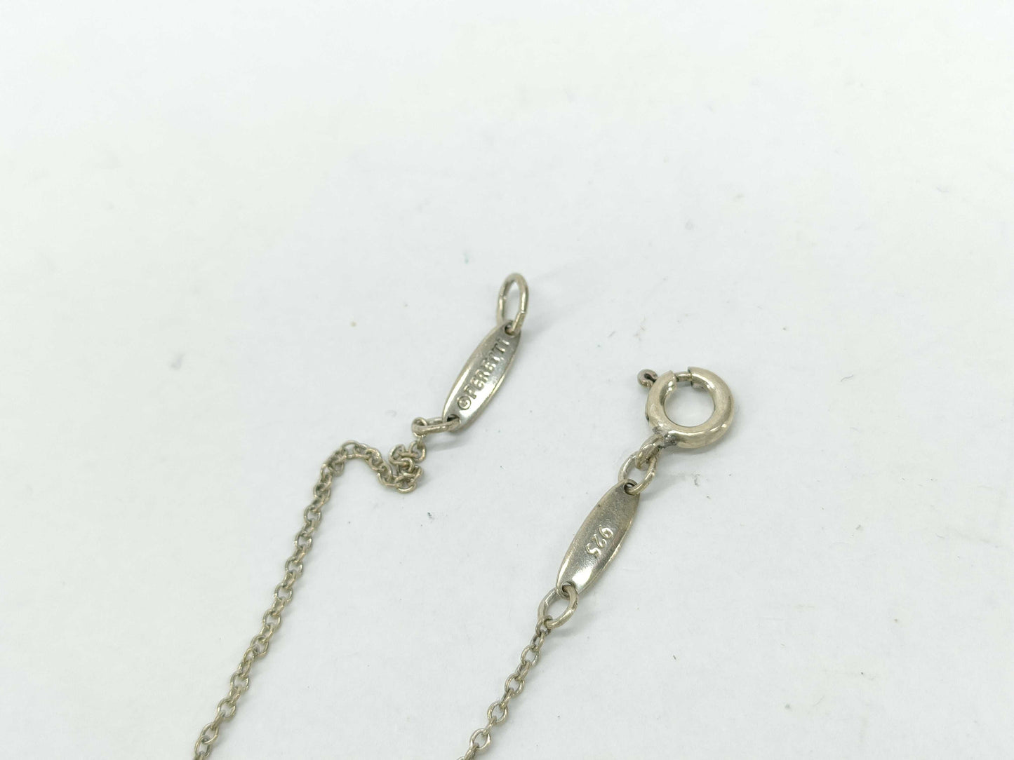 Tiffany & Co. Tiffany Notes Letter Alphabet Necklace, SV925, 3.6g