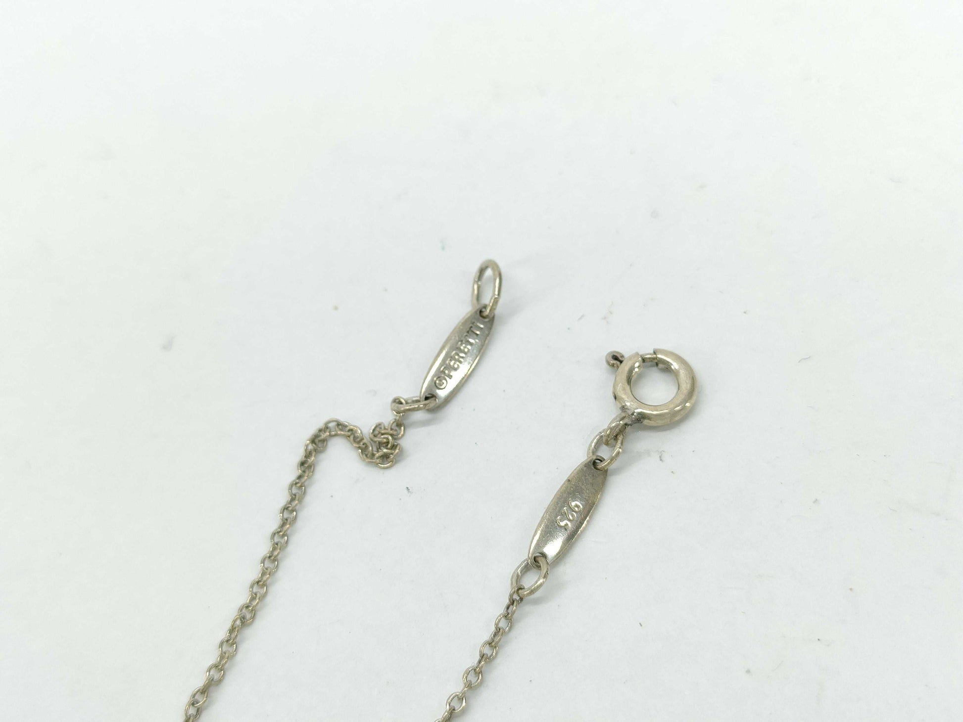 Tiffany & Co. Tiffany Notes Letter Alphabet Necklace, SV925, 3.6g