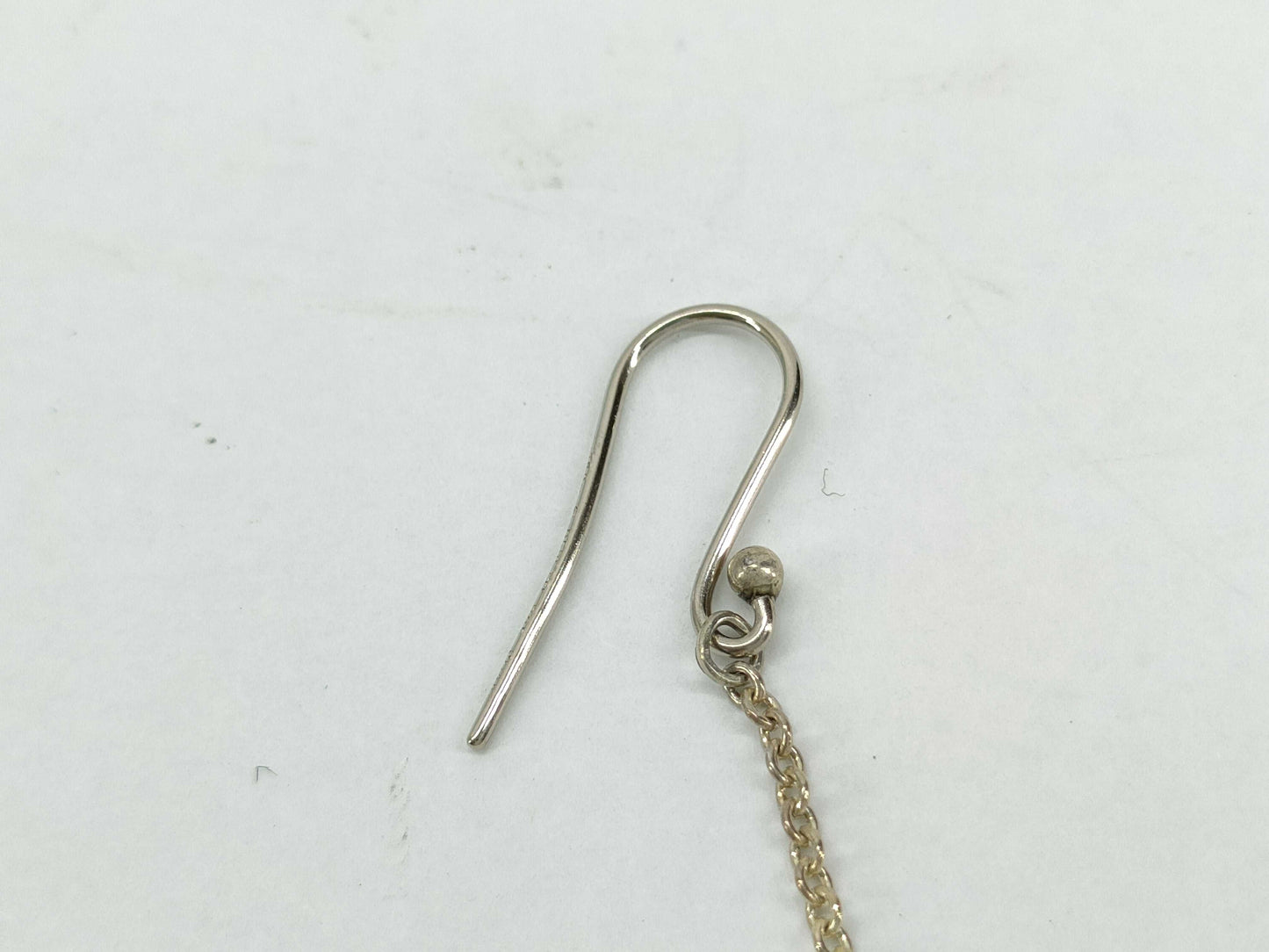 Tiffany & Co. Tiffany Open Heart Earrings, SV925 Silver, 1.1g, Single Earring