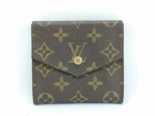 LOUIS VUITTON Monogram Porte Monnaie Bi-E Carte Credit M61652 Wallet with Unknown Serial Number
