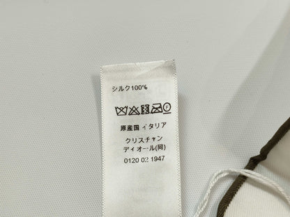 Dior Silk Scarf White Scarf