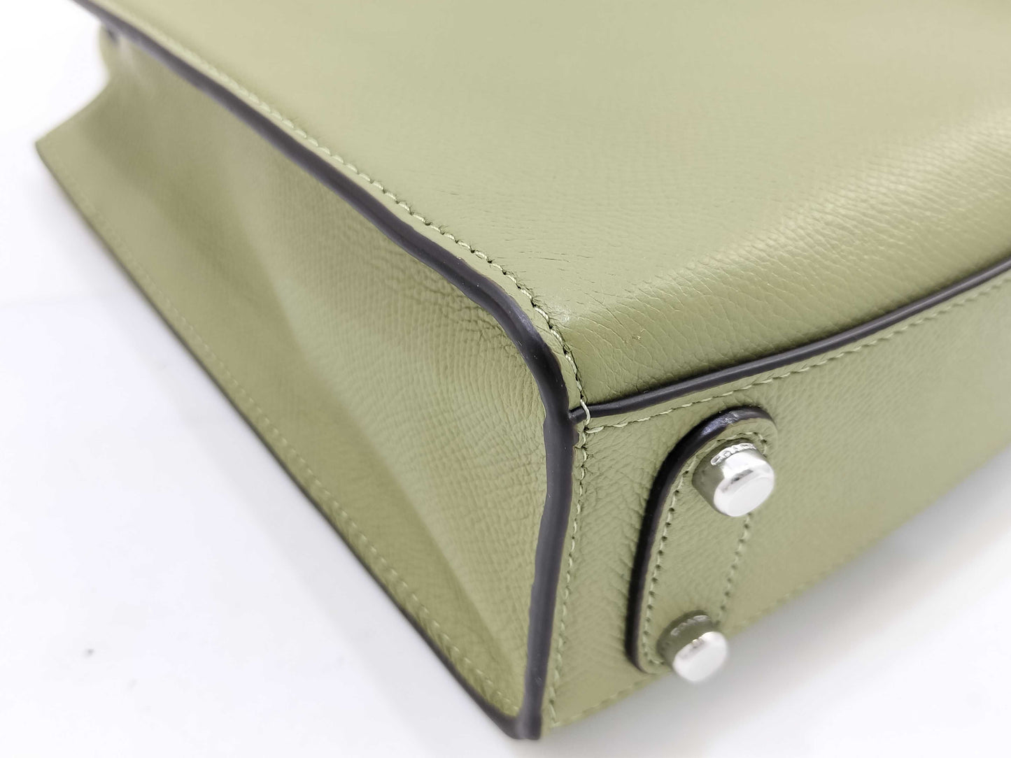 COACH Shoulder Bag J2323 CJ795 Green Handbag