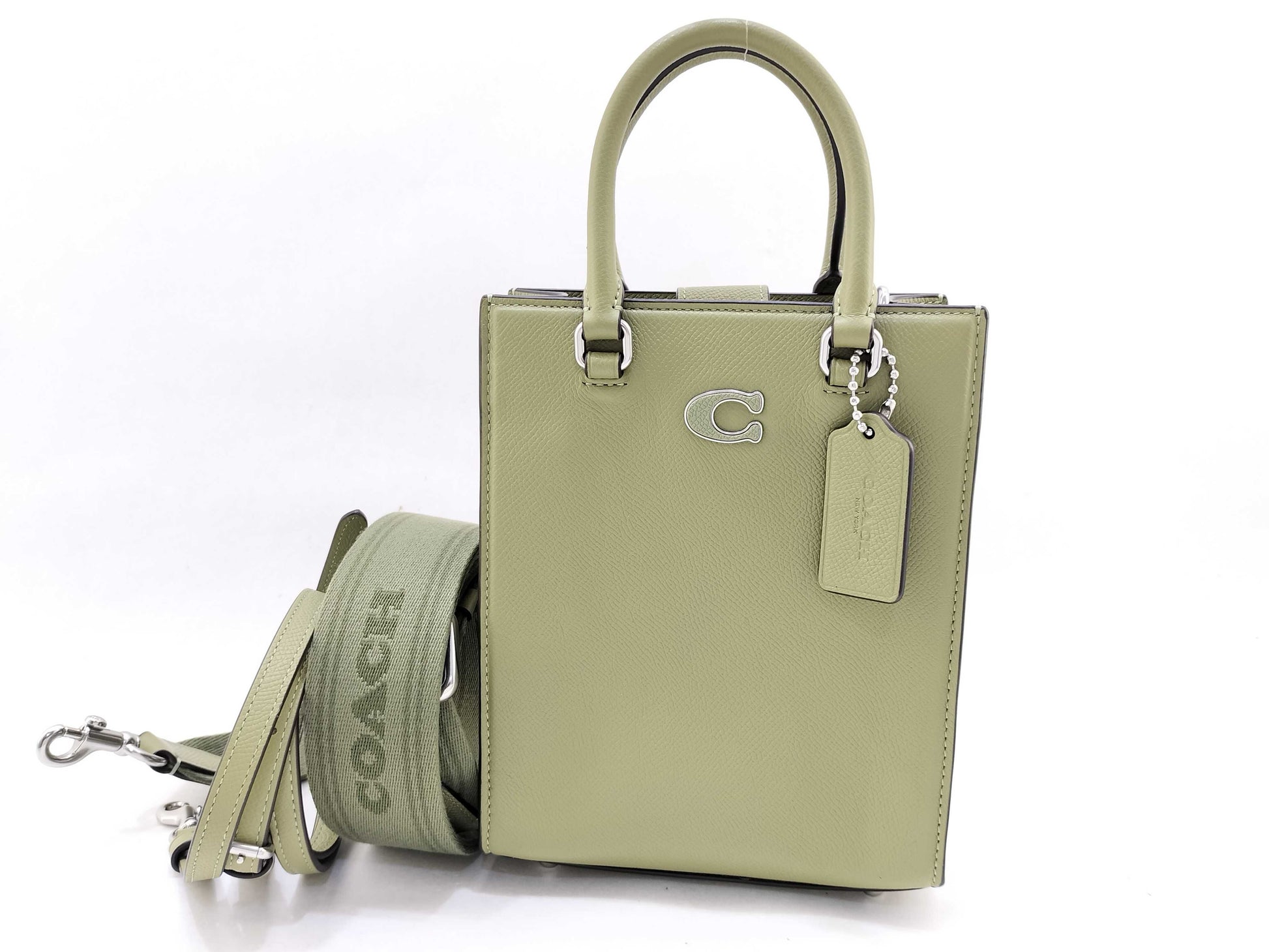 COACH Shoulder Bag J2323 CJ795 Green Handbag