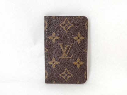 LOUIS VUITTON Monogram Louis Vuitton Wallet Card Case Monogram Card Case/Pass Case/Business Card Case