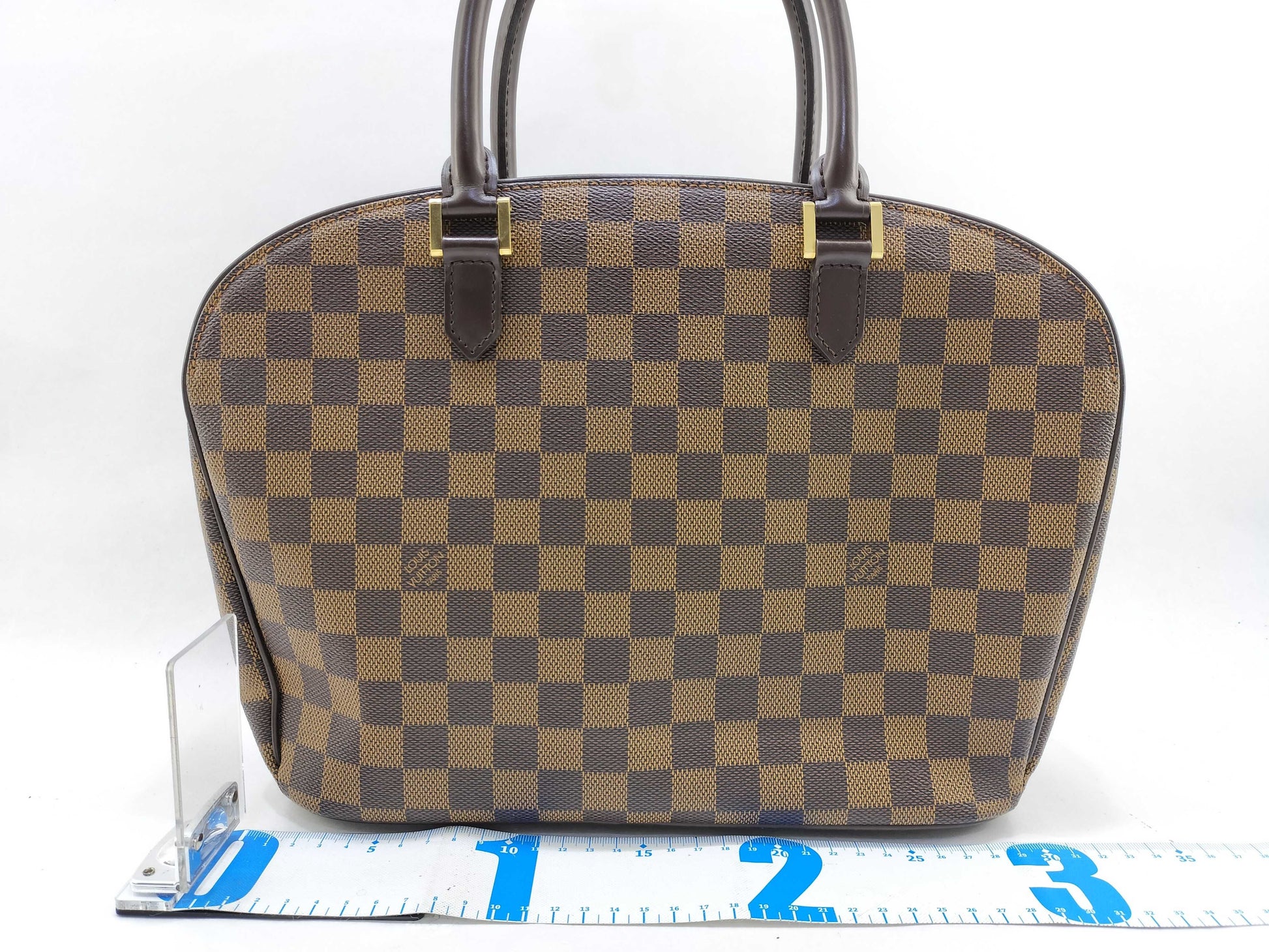 LOUIS VUITTON Damier Saria Horizontal Handbag