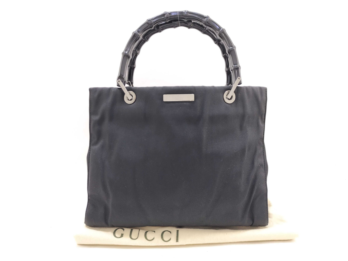 GUCCI Bamboo Handbag 002.1016