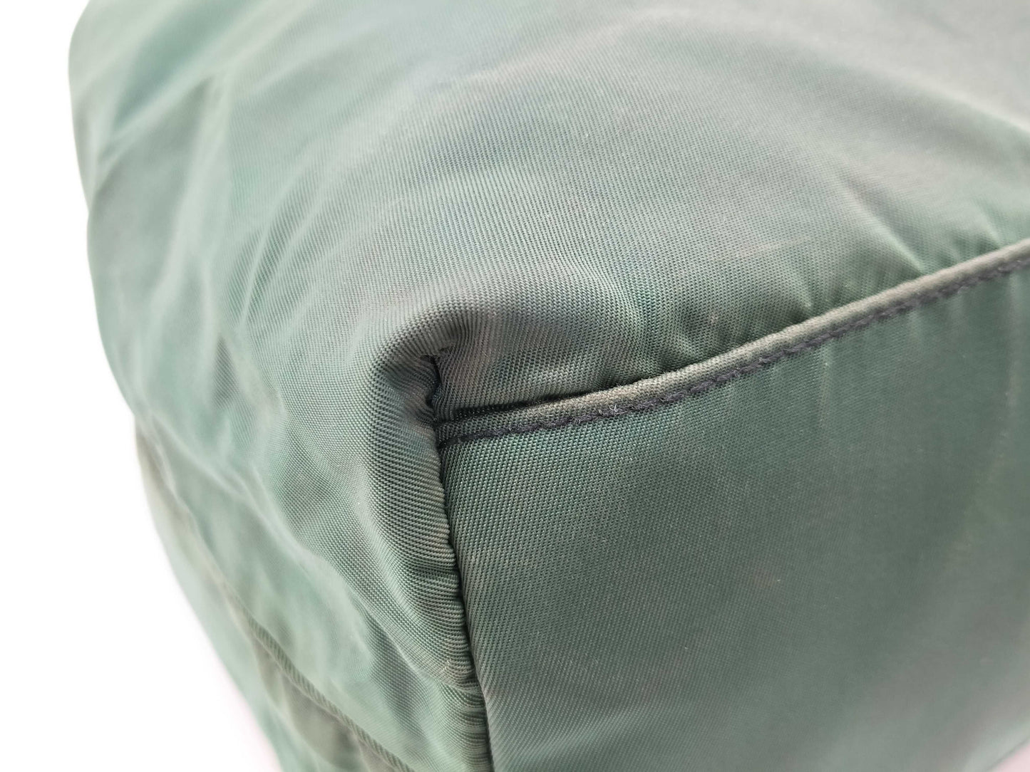 PRADA Nylon Prada Nylon Plastic Hand Tote Bag