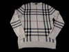 BURBERRY Check Knit Top