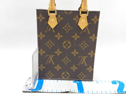 LOUIS VUITTON Monogram Petite Sac Plat M81295 Handbag